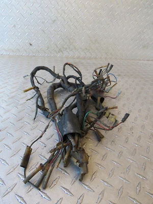 1983 83 KAWASAKI KZ550A KZ 550A 550 WIRE HARNESS FOR PARTS ONLY - Image 1 of 4