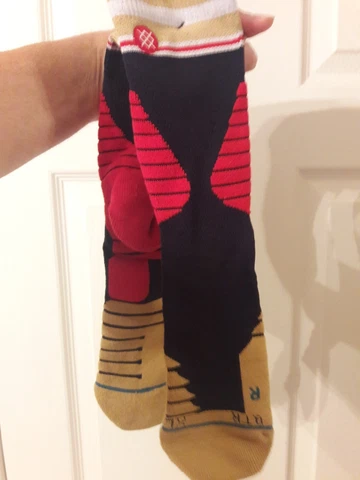 New Orleans Pelicans GAME TEAM ISSUE QUARTER SOCKS SIZE XL PURCHASED FROM TEAM Cover