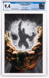 🔥Incredible Hulk #600 2009 Dynamic Forces "VIRGIN" Variant vs Red Hulk CGC 9.4 - Picture 1 of 3