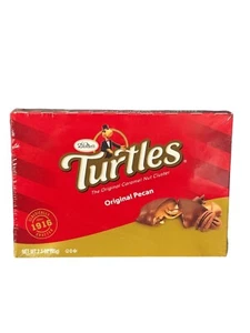Demet's Turtles Original Caramel Chocolate Clusters Pecan 2.3 oz 4 Pack - Picture 1 of 2