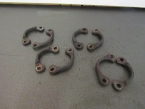 1991 KAWASAKI ZZR1100 C EXHAUST HEADER CLAMPS C1 C2. - Picture 1 of 1