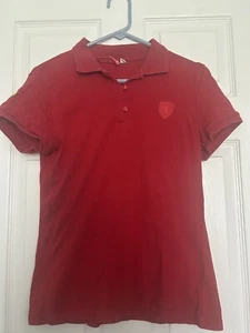 Ferrari Puma Damen Polo Größe Large rot - Bild 1 von 8