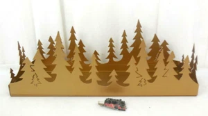 Deko-Tablett Golden Forest Metall Länge ca 40,5cm - Bild 1 von 4