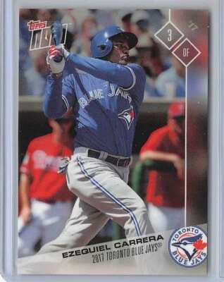 2017 Topps Now #OD-68 Ezequiel Carrera Toronto Blue Jays - Image 1 of 2