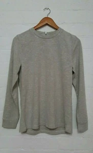 CORFU Designer Label Womens Long Sleeve Cream Blouse Top, Size 12 - Picture 1 of 9