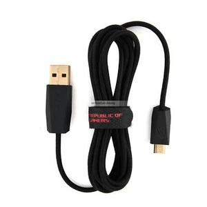 USB Cable for Asus ROG Gladius II ORIGIN Wireless Optical Gaming Mouse - Picture 1 of 3
