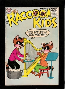RACCOON KIDS #55 1955 DC COMICS GOLDEN AGE "DOODLES DUCK" BY SHELDON MAYER - Picture 1 of 2