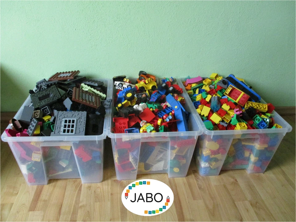 1 Kg LEGO DUPLO Starter Set STEINE FIGUREN TIERE FAHRZEUGE Sondersteine - Bild 1 von 4