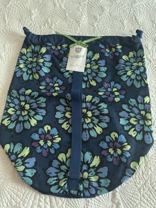 Vera Bradley X-Large INDIGO POP Laundry Dorm School Bag, NWT. Ret’d Pattern. - Picture 1 of 3