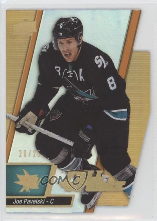 2015-16 Upper Deck Full Force Die-Cut /25 Joe Pavelski #62 - Image 1 of 2