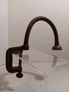 Vintage Adler Marke C-Klemmleuchte Befestigung Teil Metall & Messing erstaunliches Stück - Bild 1 von 9