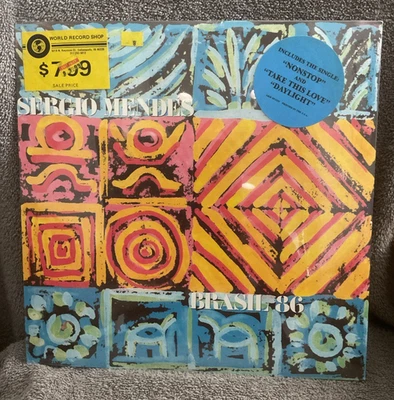 SERGIO MENDES - Brasil 86 Vinyl LP SP-5135 SEALED w/ hype sticker Foto 1 de 2