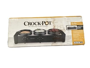 **Crock Pot Trio Cook And Serve Slow Cooker & Food Warmer** 50425 PH023 006 - Picture 1 of 3