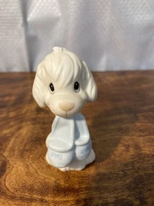 1982 Jonathan & David Figurine Dog with Slippers E9267 Enesco Imports - Picture 1 of 8