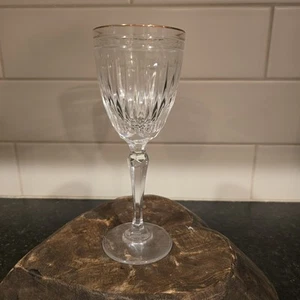 Waterford Crystal Hanover Gold Rimmed Wine Glass - Picture 1 of 12