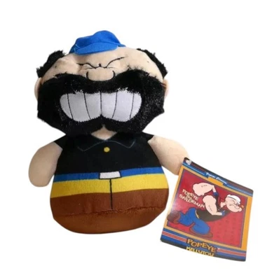 Kellytoy Popeye the Sailorman Brutus 6.5" Plush w/Tags RARE - Image 1 of 4