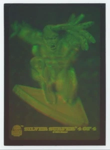 1994 Marvel Cards Universe HOLOGRAM GREEN/ORANGE Silver Surfer #4 C18 - Picture 1 of 2