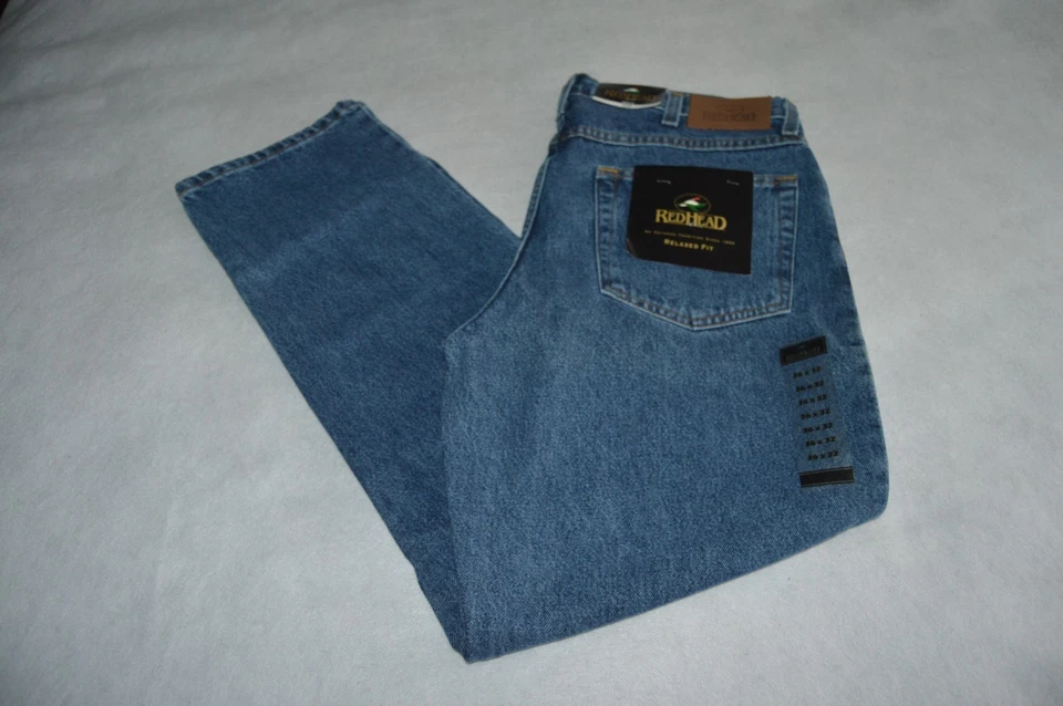 NWT Red Head Classic Relaxed Fit Men Jeans 36x32 in NEW WITH TAGS Denim Jeans - Image 1 of 4