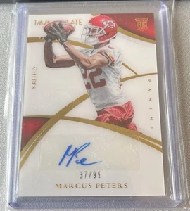 Marcus Peters - Kansas City Chiefs - 37/99 Rookie Auto - 2015 Panini Immaculate - Bild 1 von 2