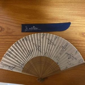 Folding Sensu Fan Peter Rabbit - Picture 1 of 2