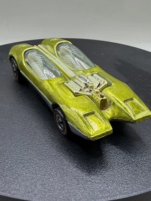 Hot Wheels Redline 1968 Yellow SPLITTIN' IMAGE Near Mint!! - Image 1 of 4