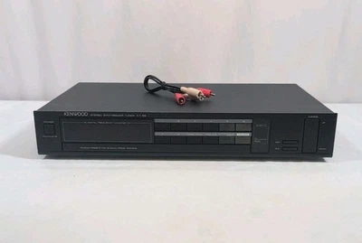 Kenwood Tuner KT-56 Stereo Synthesizer 16 Channel AM/FM Tuner Vintage With Cords - Image 1 of 4
