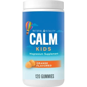 Natural Vitality Calm Magnesium Citrate Kids Supplement Stress Relief Gummies... - Picture 1 of 9