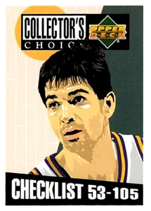 1994-95 Collector's Choice #208 John Stockton Utah Jazz HOF - Foto 1 di 1