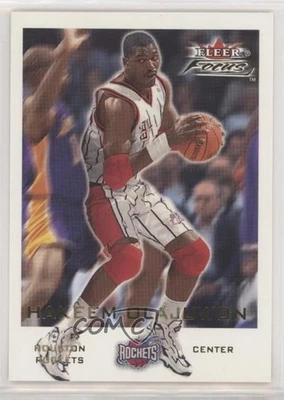 2000-01 Fleer Focus Hakeem Olajuwon #30 HOF - Image 1 of 2