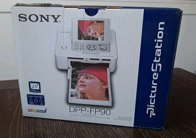 Sony DPP-FP50 Photo Digital Printer Tested Accessories In Original Box - Image 1 of 3