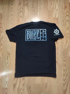 vintage blizzcon steelseries shirt medium gaming convention blizzard  - Image 1 of 4