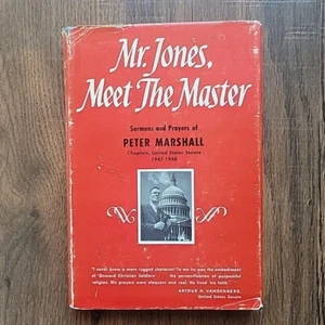 Mr. Jones Meet the Master - Sermons of Peter Marshall, Chaplain US Senate 1949 - Picture 1 of 9