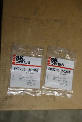 批量 2 件 - RCA SK 系列 SK3786 Zener 二极管 — 第 1/3 张图片