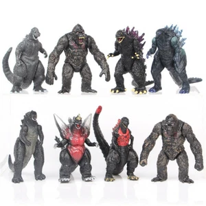 8 pcs Godzilla King Kong 3 Inch PVC Set. US Seller Free Shipping - Picture 1 of 2