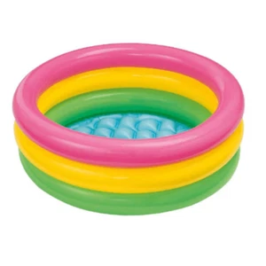 Pool Pit Ball Inflatable Baby Swimming Kids Play Outdoor Indoor Pink Ocean - Picture 1 of 5