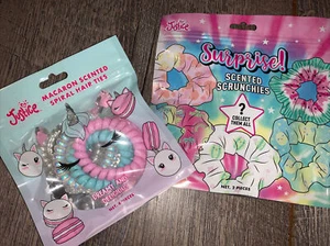 Justice Unicorn Macaroon Scented Hair Tie & Scrunchie Blind Bag Lot - Picture 1 of 2