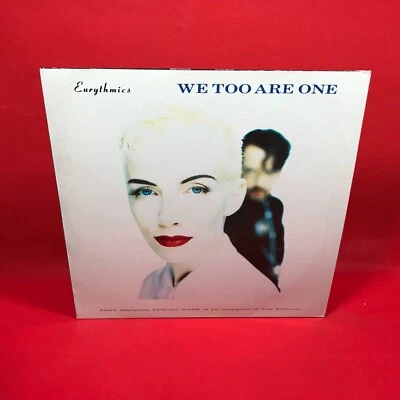 EURYTHMICS We Too Are One 1989 vinyl LP + INNER original angel King & Queen - Image 1 of 4