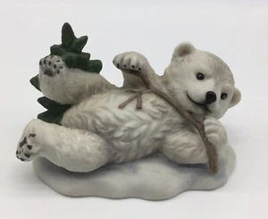 Vtg Royal Cornwall Baby Animals of the World Polar Bear Linda K. Powell Figurine - Picture 1 of 7