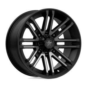 MSA Offroad Wheels M40 ROGUE 15X7 4X156 10 132.00 SATIN BLACK W/ TITANIUM TINT - Picture 1 of 1