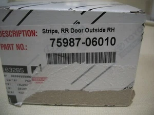 TOYOTA CAMRY 07 08 09 10 11 RAYAS RR PUERTA EXTERIOR INFERIOR DERECHA NUEVO OEM  - Imagen 1 de 1