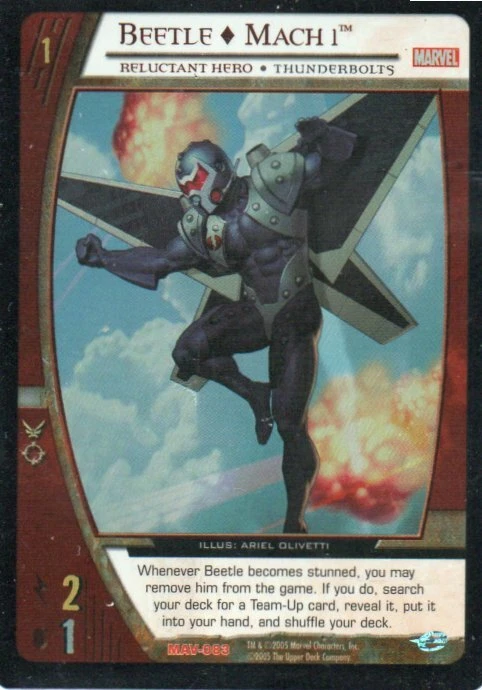 Marvel VS CCG - Beetle * Mach I #83 Promo Foil - Image 1 of 1