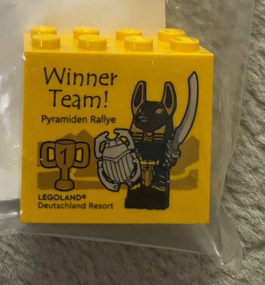 Legoland  Winner Team Sammelstein Pyramiden Rallye - Bild 1 von 1