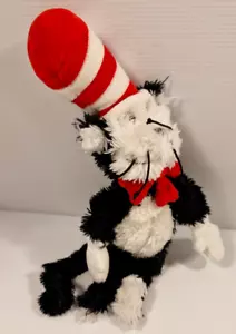The Cat in the Hat Dr. Seuss Cuddly Soft Toy Plush 32cm 2002 - Picture 1 of 9