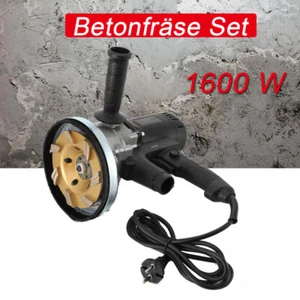 Betonfräse Set Flex Winkelschleifer + Staubabsaugung + 2 x Diamantschleiftopf - Bild 1 von 12