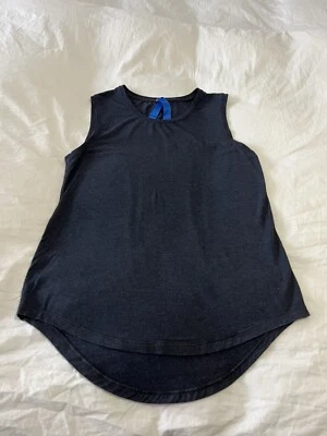 Kit And Ace | Túnica sin mangas azul marino para mujer talla 4 (S) cómoda mezcla de cachemir Foto 1 de 4