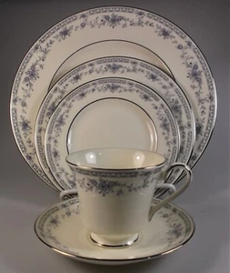 MINTON BELLEMEADE FIVE PIECE PLACE SETTINGS - PERFECT - Picture 1 of 7