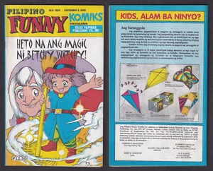2001 Philippines PILIPINO FUNNY Komiks For Children BETCHY WITCHY Comics # 1224 - Picture 1 of 4