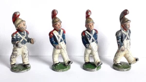 QUIRALU - LOT 4 FIGURINES FANFARE - Picture 1 of 2