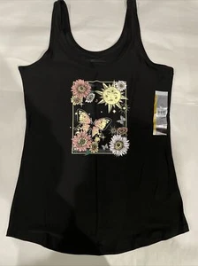 KEINE GRENZEN PASSEND WEICH SCHWARZ HIMMELSLÖFFEL Stretchstrick TANK GRÖSSE. Jr. L* - Bild 1 von 2