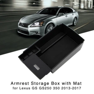 For Lexus GS200t GS300 GS350 GS450h 2013-2017 Armrest Storage Box Console Tray - Picture 1 of 9